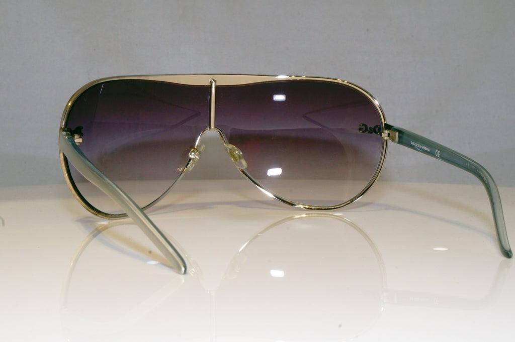 DOLCE & GABBANA Mens Unisex Designer Sunglasses Silver Shield 6007 05/G8G 17480
