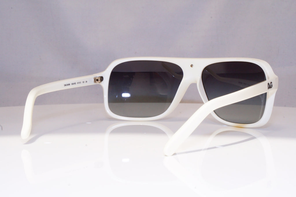 DOLCE & GABBANA Mens Designer Sunglasses White Square D&G 8068 5088G 18481