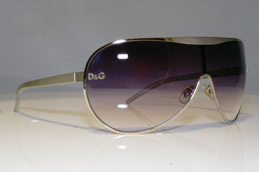 DOLCE & GABBANA Mens Unisex Designer Sunglasses Silver Shield 6007 05/G8G 17480
