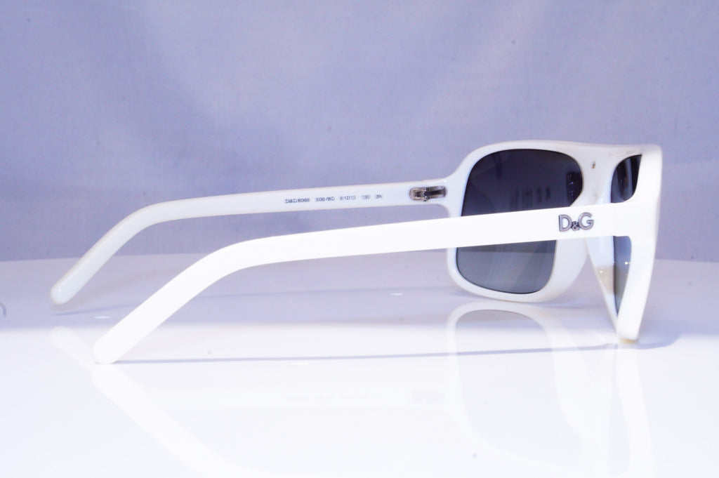 DOLCE & GABBANA Mens Designer Sunglasses White Square D&G 8068 5088G 18481