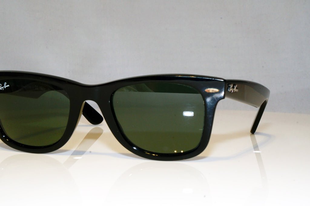 RAY-BAN Mens Designer Sunglasses Black Wayfarer RB 2140 901 17442