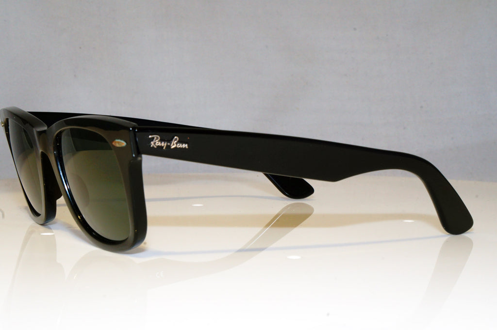 RAY-BAN Mens Designer Sunglasses Black Wayfarer RB 2140 901 17442