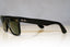 RAY-BAN Mens Designer Sunglasses Black Wayfarer RB 2140 901 17442