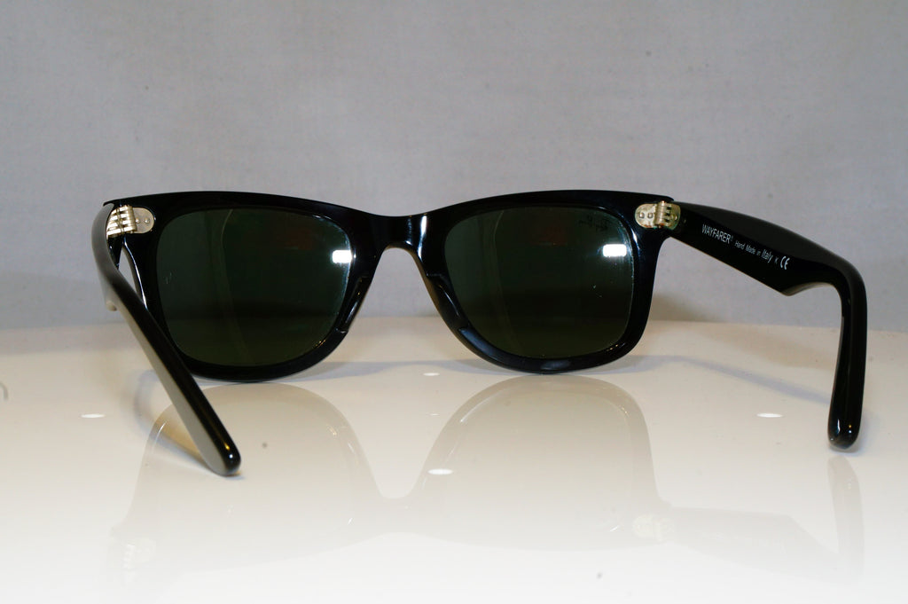 RAY-BAN Mens Designer Sunglasses Black Wayfarer RB 2140 901 17442