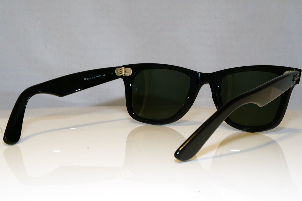 RAY-BAN Mens Designer Sunglasses Black Wayfarer RB 2140 901 17442