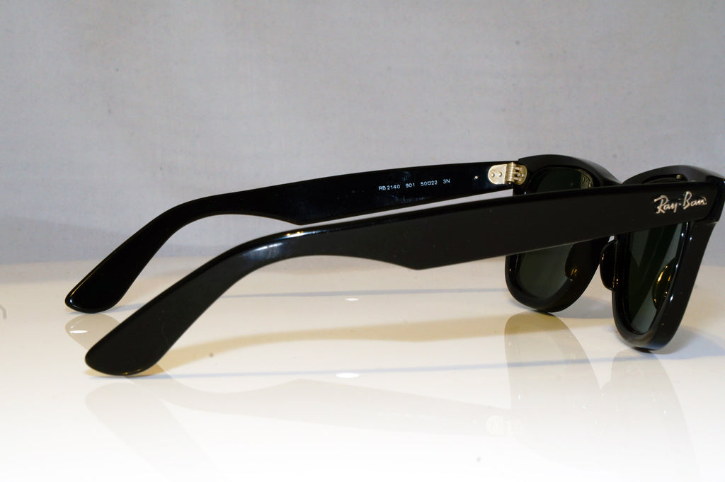 RAY-BAN Mens Designer Sunglasses Black Wayfarer RB 2140 901 17442