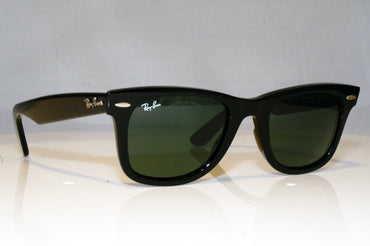 RAY-BAN Mens Designer Sunglasses Black Wayfarer RB 2140 901 17442