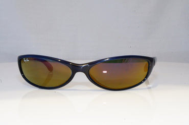 RAY-BAN Mens Vintage Designer Sunglasses Blue Rectangle RB 4014 629/39 14654