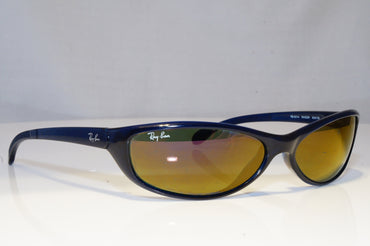 RAY-BAN Mens Vintage Designer Sunglasses Blue Rectangle RB 4014 629/39 14654