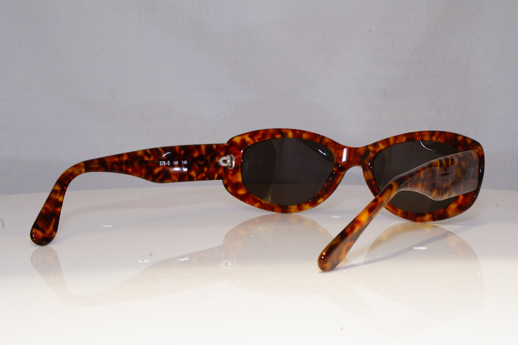 EMPORIO ARMANI Womens Vintage 1990 Designer Sunglasses Brown 578-S 145 19338
