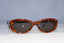 EMPORIO ARMANI Womens Vintage 1990 Designer Sunglasses Brown 578-S 145 19338