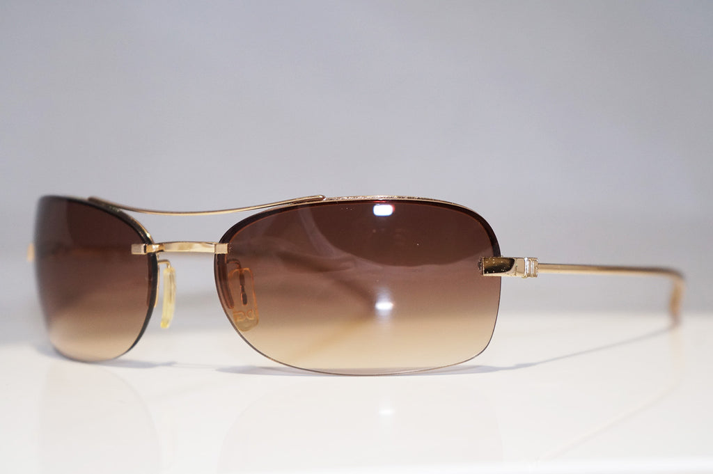 DOLCE & GABBANA Vintage Mens Unisex Designer Sunglasses Gold DG 656S 184 14674