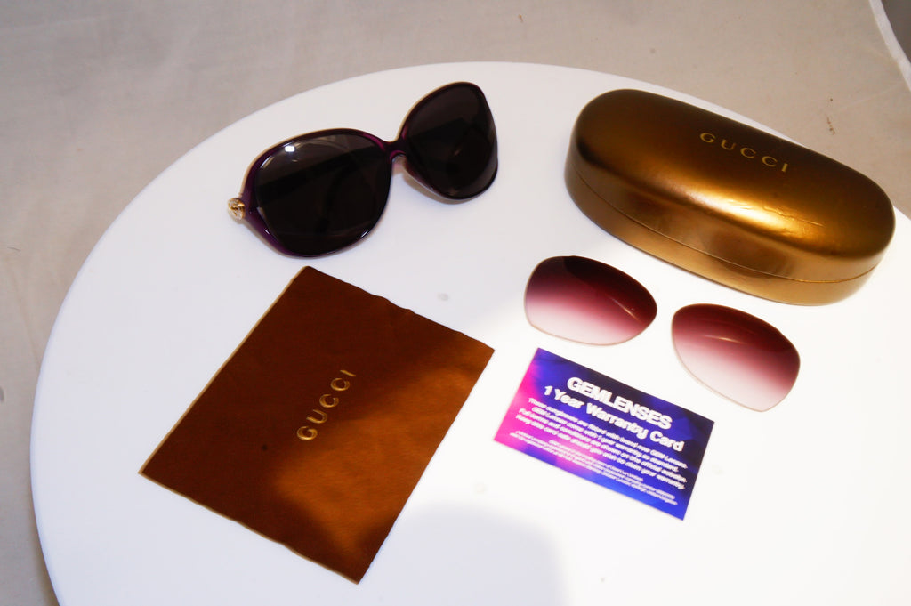 GUCCI Womens Designer Sunglasses Purple Butterfly GG 3525 4YCK8 16637