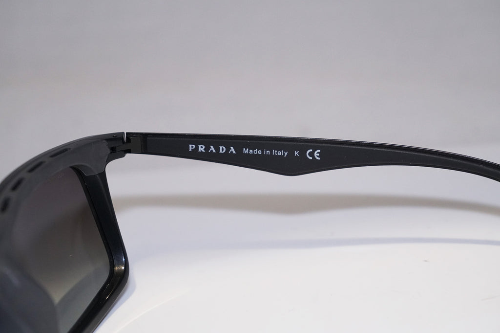 PRADA Mens Designer Sunglasses Black Rectangle SPS 02P 1BO-3M1 14670