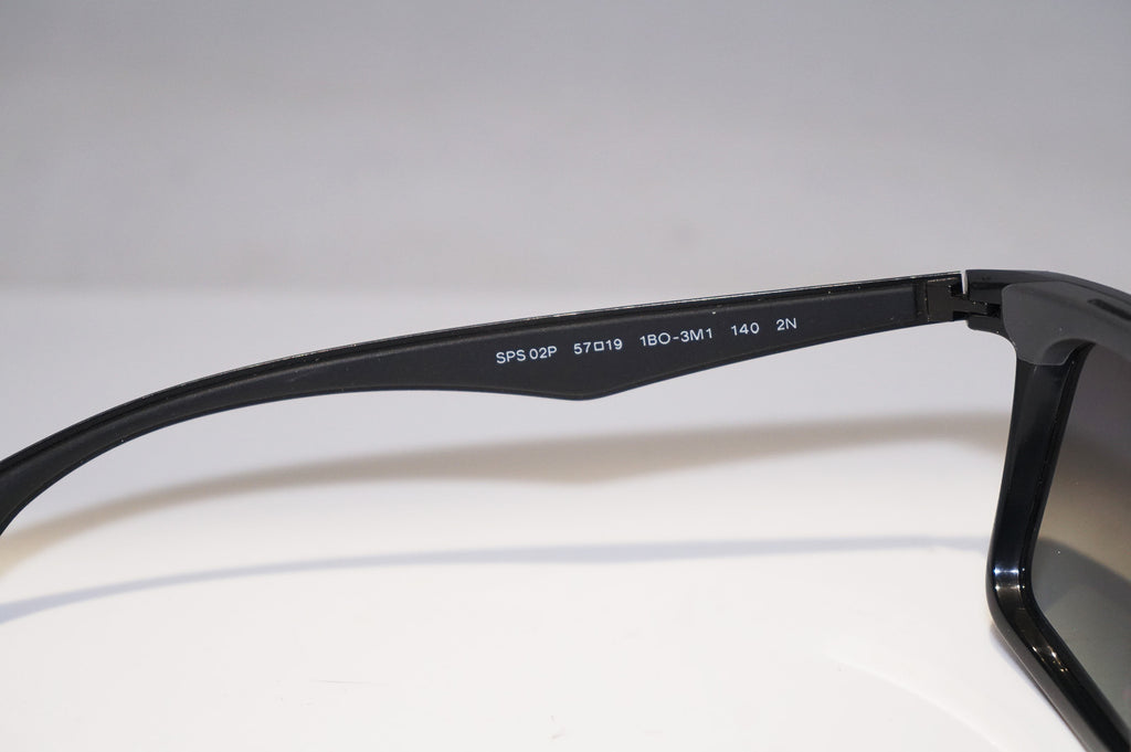 PRADA Mens Designer Sunglasses Black Rectangle SPS 02P 1BO-3M1 14670