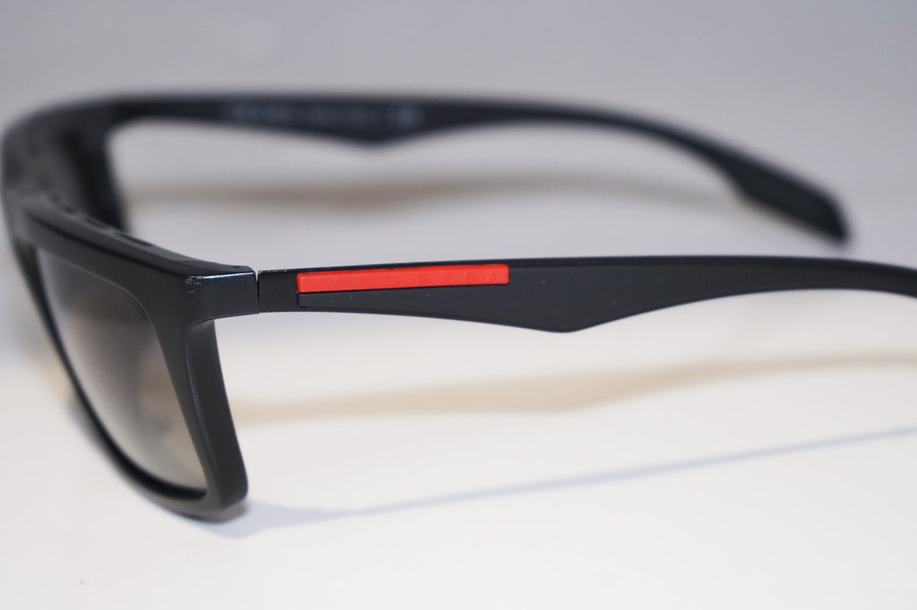 PRADA Mens Designer Sunglasses Black Rectangle SPS 02P 1BO-3M1 14670