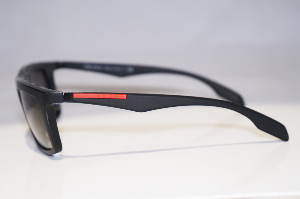 PRADA Mens Designer Sunglasses Black Rectangle SPS 02P 1BO-3M1 14670
