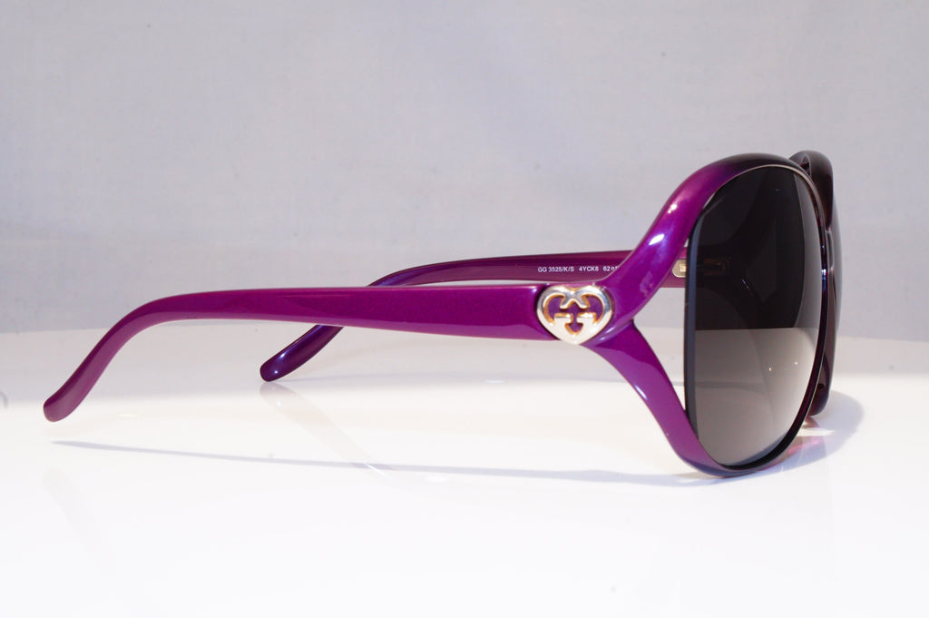 GUCCI Womens Designer Sunglasses Purple Butterfly GG 3525 4YCK8 16637