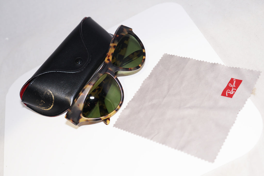 RAY-BAN Vintage 1990 Womens Designer Sunglasses Brown Cat Eye Onyx WO 806 14736