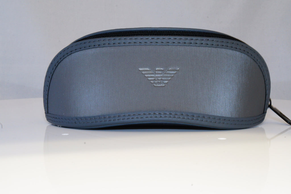 EMPORIO ARMANI Mens Mirror Designer Sunglasses Blue Square EA 2030 3102/55 19390