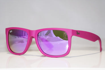 RAY-BAN Mens Unisex Designer Flash Mirror Sunglasses Justin RB 4165 60894V 14787