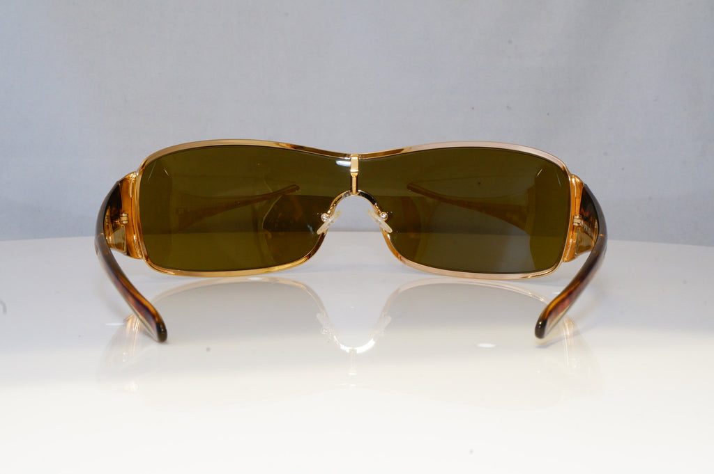 PRADA Mens Womens Designer Sunglasses Gold Shield SPR 53H 5AK-2P1 20384