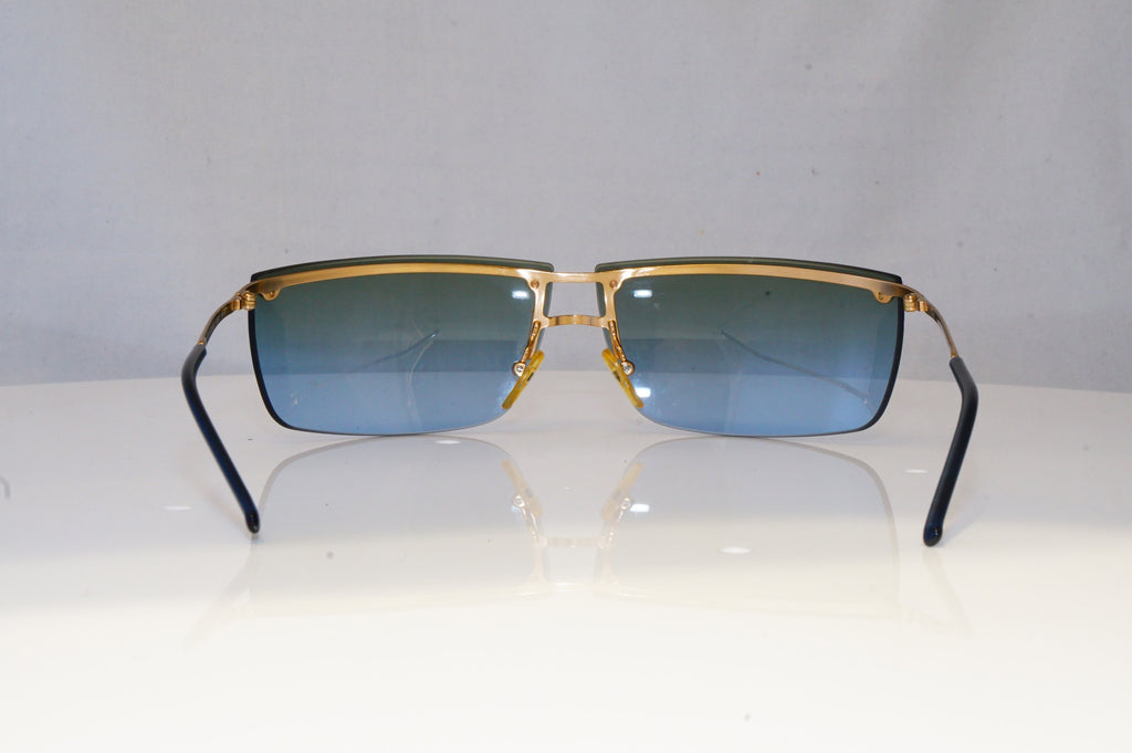 GUCCI Mens Womens Vintage 1990 Designer Sunglasses Gold Wrap GG 2653 000BY 14699