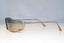 PRADA Womens Unisex Designer Sunglasses Gold Rectangle SPR 50D 8AD-5L1 17443