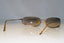 PRADA Womens Unisex Designer Sunglasses Gold Rectangle SPR 50D 8AD-5L1 17443