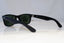 RAY-BAN Mens Designer Sunglasses Black NEW WAYFARER RB 2132 901 20385