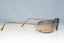 PRADA Womens Unisex Designer Sunglasses Gold Rectangle SPR 50D 8AD-5L1 17443