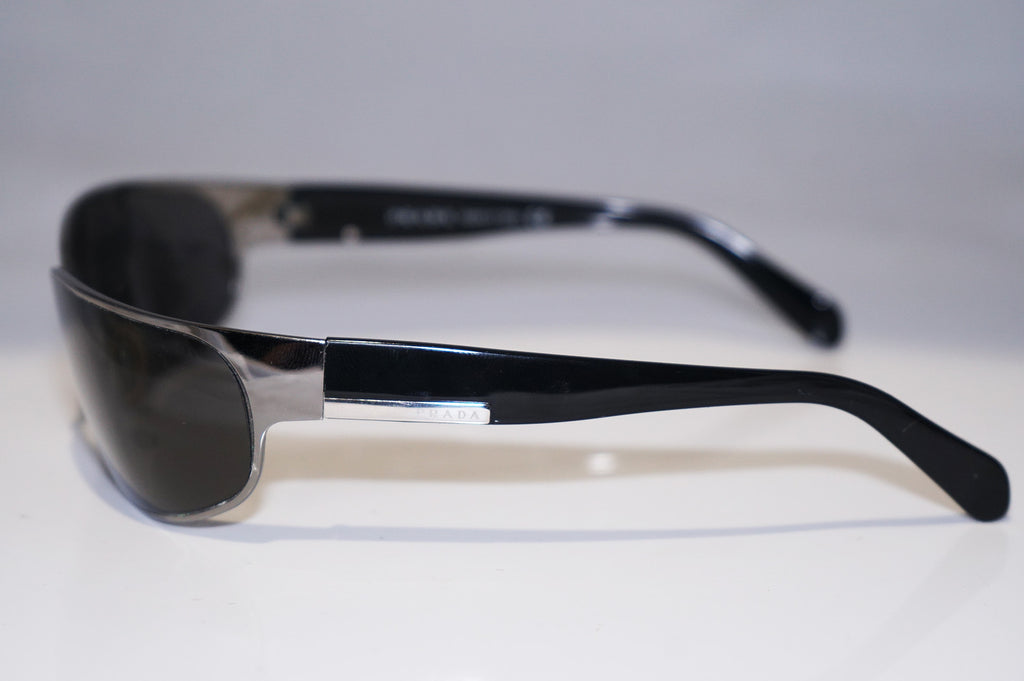 PRADA Mens Designer Sunglasses Black Wrap SPR 53F 5AV-1A1 14671
