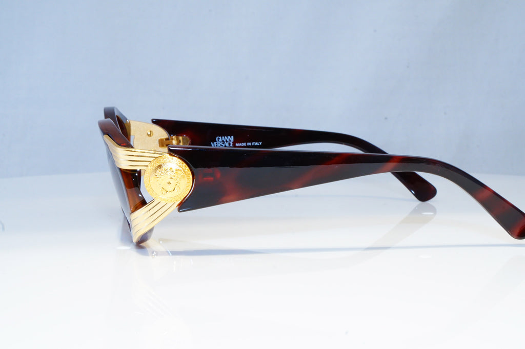 GIANNI VERSACE Mens Womens Vintage Designer Sunglasses Gold MOD 423 18382