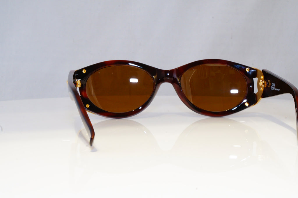 GIANNI VERSACE Mens Womens Vintage Designer Sunglasses Gold MOD 423 18382