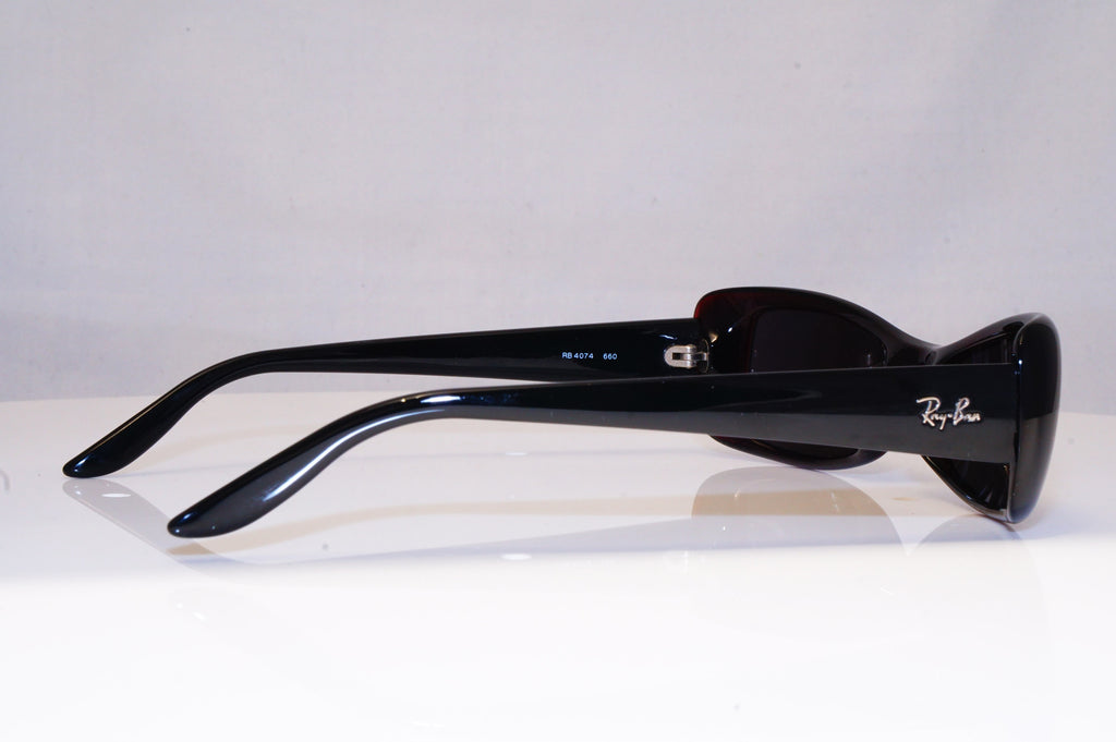 RAY-BAN Womens Designer Sunglasses Black Rectangle RB 4074 660 17240
