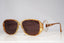 DIOR 1990 Vintage Womens Designer Sunglasses Brown Square 2572 11 15264