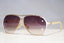 DIOR Vintage Mens Unisex Designer Sunglasses White Aviator CHICAGO 2 1 14781