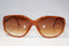 DIOR 1990 Vintage Womens Designer Sunglasses Brown Butterfly 2498 12 15202