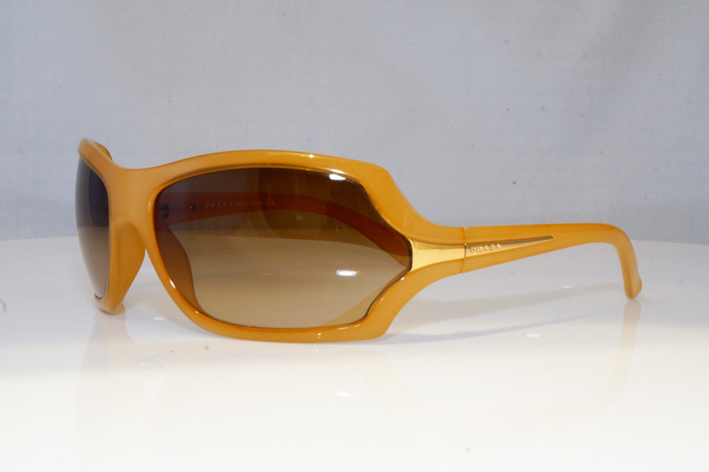 DAMAGED PRADA Womens Designer Sunglasses Brown BIEGE SPR 11G 777-6S1 13737