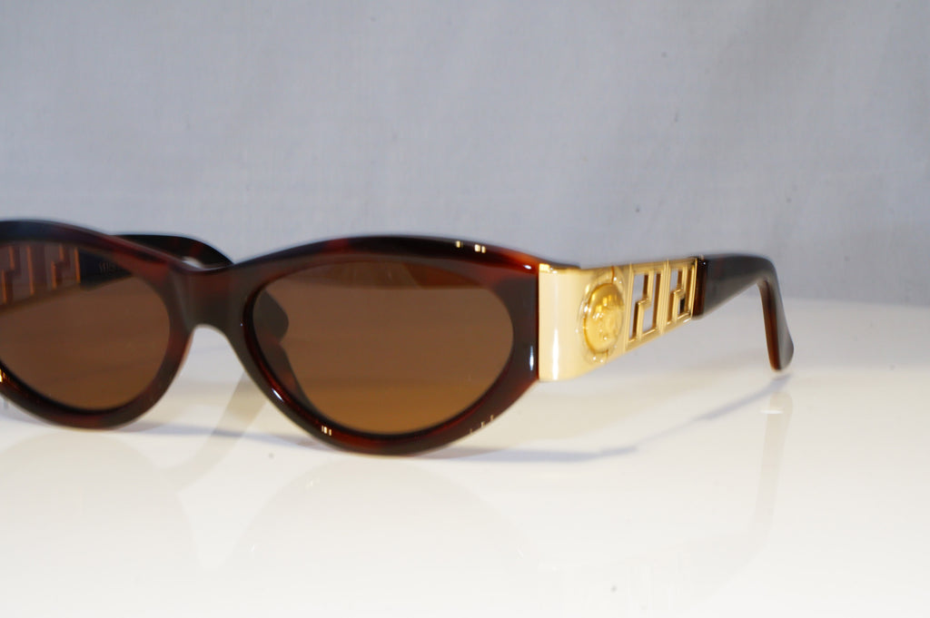 GIANNI VERSACE Mens Womens Vintage Designer Sunglasses Gold Medusa MOD 492 18302