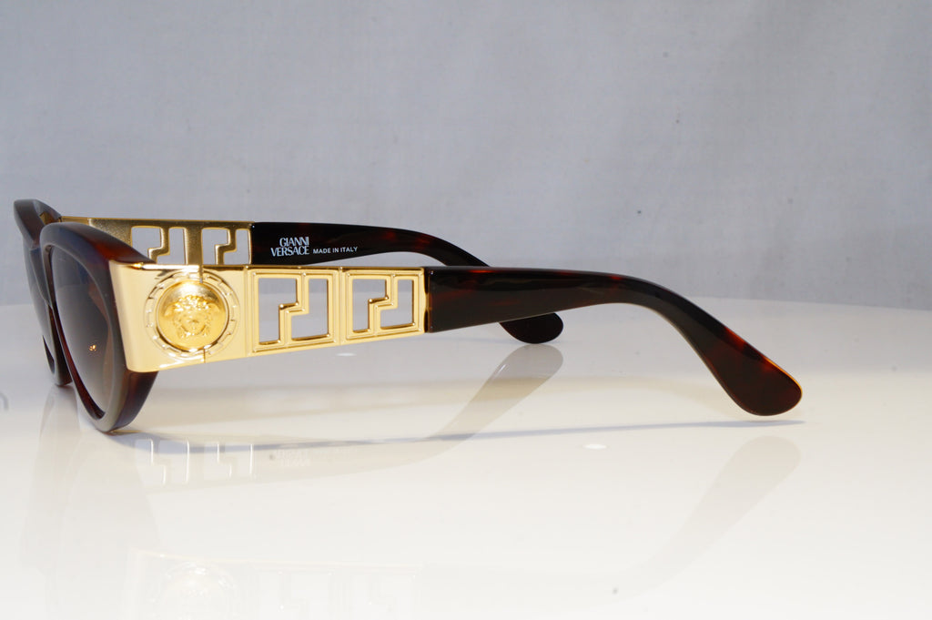 GIANNI VERSACE Mens Womens Vintage Designer Sunglasses Gold Medusa MOD 492 18302