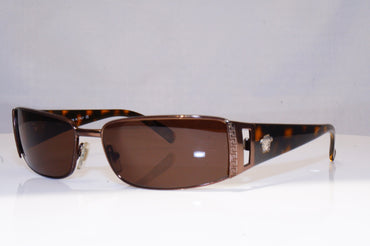 VERSACE Womens Designer Sunglasses Brown Rectangle 2021 1006/6U 16652