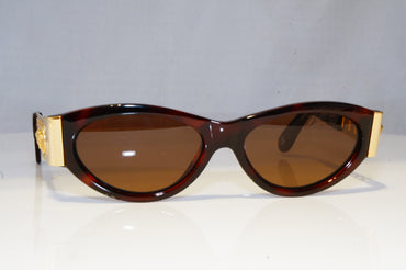 GIANNI VERSACE Mens Womens Vintage Designer Sunglasses Gold Medusa MOD 492 18302