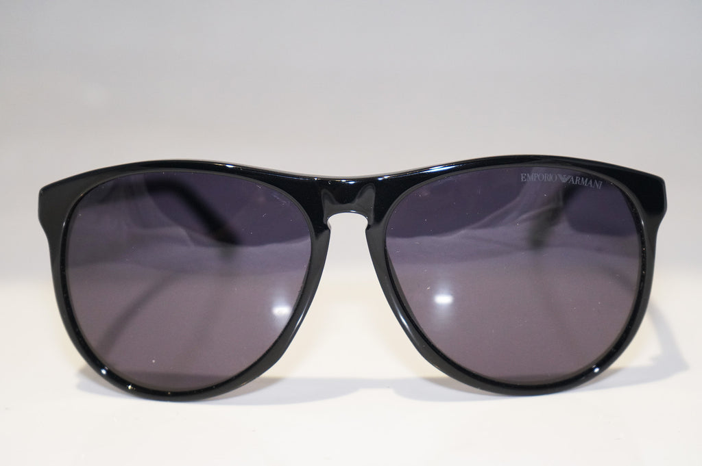 EMPORIO ARMANI Mens Designer Sunglasses Black Square EA 9801 807BN 14777