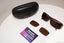 PRADA Mens Designer Sunglasses Brown Rectangle SPR 22I 7BG-6S1 16916