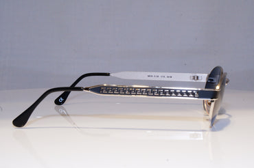 GIANNI VERSACE Mens Womens Vintage Designer Sunglasses Silver MOD S58 56M 18379