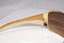 PRADA Mens Designer Sunglasses Gold Shield SPR 53H 5AK-6S1 14770