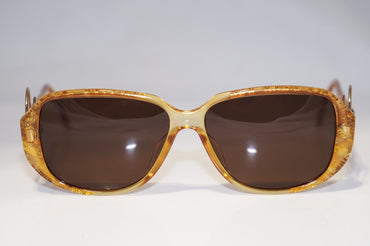 DIOR 1990 Vintage Womens Designer Sunglasses Brown Square 2572 11 15276