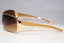 PRADA Mens Designer Sunglasses Gold Shield SPR 53H 5AK-6S1 14770
