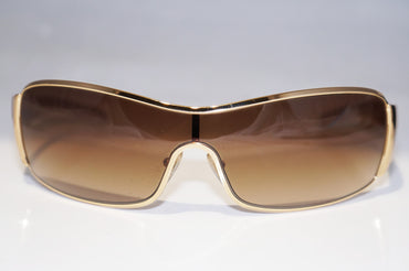 PRADA Mens Designer Sunglasses Gold Shield SPR 53H 5AK-6S1 15912